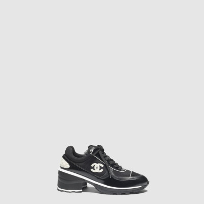 샤넬 여성 레더 스니커즈 - Chanel Womens Leather Sneakers - chs8361x
