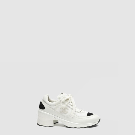 샤넬 여성 레더 스니커즈 - Chanel Womens Leather Sneakers - chs8362x
