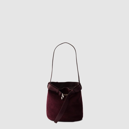 프라다 여성 버클 벨트 스웨이드 버킷 백 1BE085 - Prada Womens Buckle Belt Suede Bucket Bag 1BE085 - prb10610x