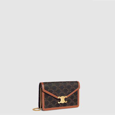 셀린느 여성 마고 체인 지갑 - Celine Womens Margot Chain Wallet - ceb10735x