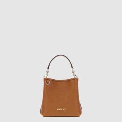 구찌 여성 GG 엠블럼스몰 버킷백 - Gucci Womens GG Emblem Small Bucket Bag - gub10908x