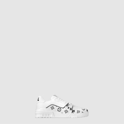 루이비통 남/녀 LV 트레이너 스니커즈 - Louis vuitton Unisex LV Trainer Sneakers - lvs8474x