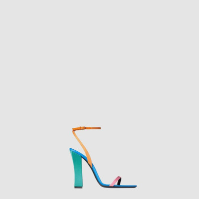입생로랑 여성 새틴 도미니트 샌들 - Saint Laurent Satin Dominique Sandals - yss8498x