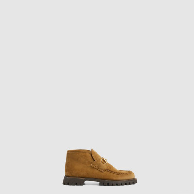 구찌 여성 홀스빗 앵클 부츠 - Gucci Womens Horsebit Ankle Boots - gus8521x