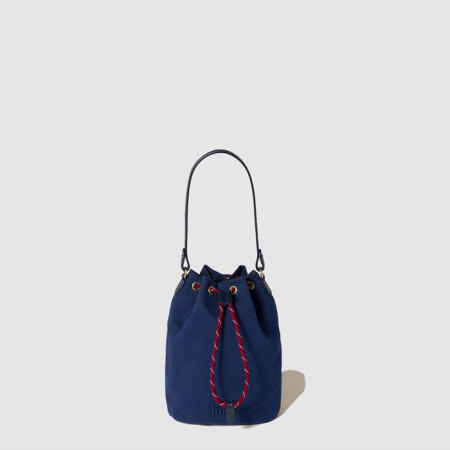 미우미우 여성 개버딘 파우치 - Miumiu Womens Gabardine Pouch - mib11124x