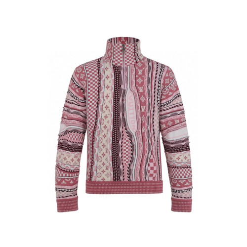 루이비통 남성 지퍼 스웨터 - Louis vuitton Mens Zip-up Sweater - lvc8528x