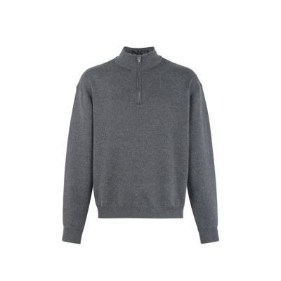 발렌시아가 남성 집업 니트 - Balenciaga Mens Zip-up Knitwear - bac8538x