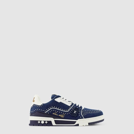 루이비통 남성 LV 트레이너 스니커즈 - Louis vuitton Mens LV Trainer Sneakers - lvs8527x