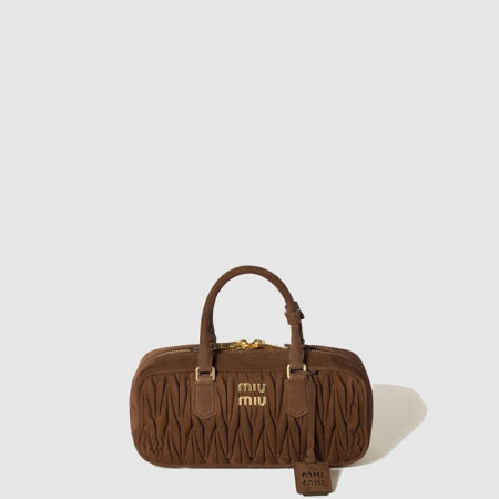 미우미우 여성 아르카디 마테라쎄 백 - Miumiu Womens Arcadi Matelasse Bag - mib11191x