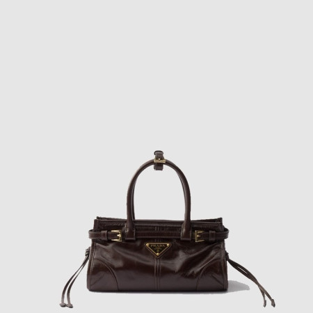 프라다 여성 보니 미니 가죽 핸드백 1BA486 - Prada Womens Bonnie Mini Leather Handbag - prb11216x