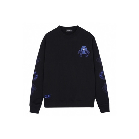 크롬하츠 남성 라운드 맨투맨 - Chrome Hearts Mens Round Tshirt - chc8653x