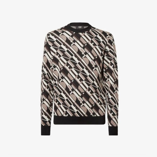 펜디 남성 라운드 스웨터 - Fendi Mens Round Sweater - fec8719x