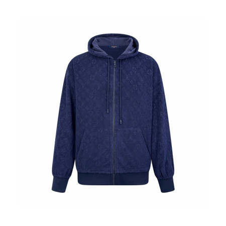 루이비통 남성 집업 후드티 - Louis vuitton Mens Zip-up Hoodie - lvc8750x