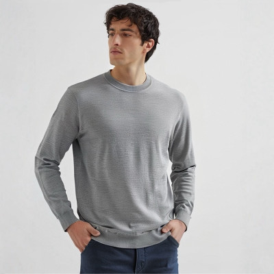 브루넬로쿠치넬리 남성 라운드 니트 - Brunello Cucinelli Mens Round Knitwear - brc8763x