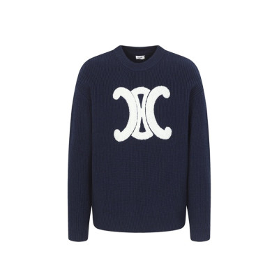 셀린느 남성 라운드 스웨터 - Celine Mens Round Sweater - cec8773x