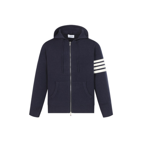 톰브라운 남성 후드 스웨터- Thom Browne Mens Hood Sweater - thc8813x