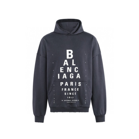 발렌시아가 남/녀 베이직 후드티 - Balenciaga Unisex Basic Hoodie - bac8885x