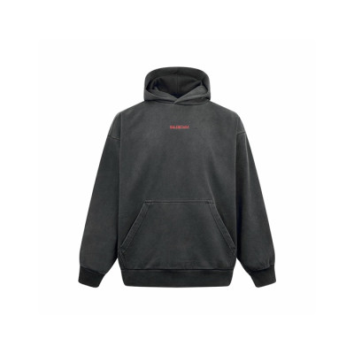 발렌시아가 남/녀 베이직 후드티 - Balenciaga Unisex Basic Hoodie - bac8885x
