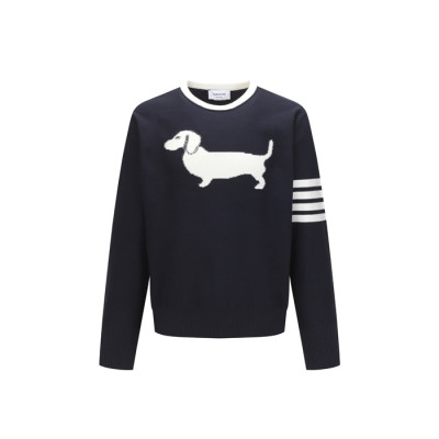 톰브라운 여성 라운드 니트 - Thom Browne Womens Knitwear - thc8889x