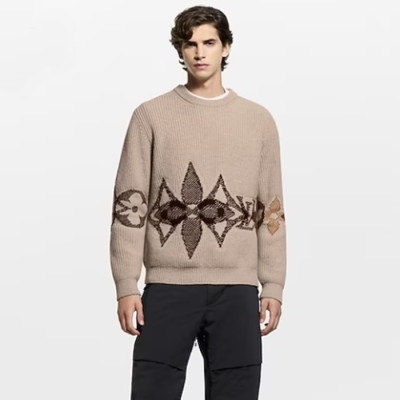 루이비통 남성 라운드 스웨터 - Louis vuitton Mens Round Sweater - lvc8908x