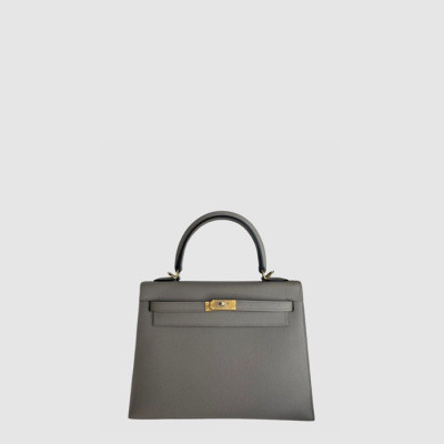 에르메스 여성 켈리 앱송 25 셀리에 - Hermes Womens Kelly Abson 25 Cellier - heb11398x