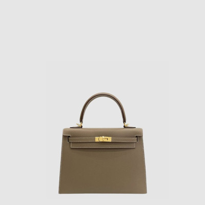 에르메스 여성 켈리 앱송 25 셀리에 - Hermes Womens Kelly Abson 25 Cellier - heb11406x