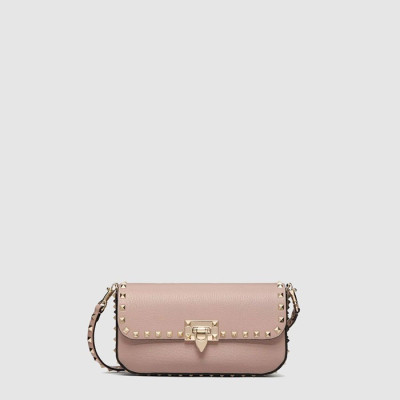 발렌티노 여성 가라바니 락스터드 숄더 백 - Valentino Womens Garavani Rockstud Shoulder Bag - vab11566x