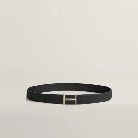 에르메스 남성 Hisseo 버클 리버서블 벨트 - Hermes Mens Hisseo Buckle Reversible Belt - bel408x
