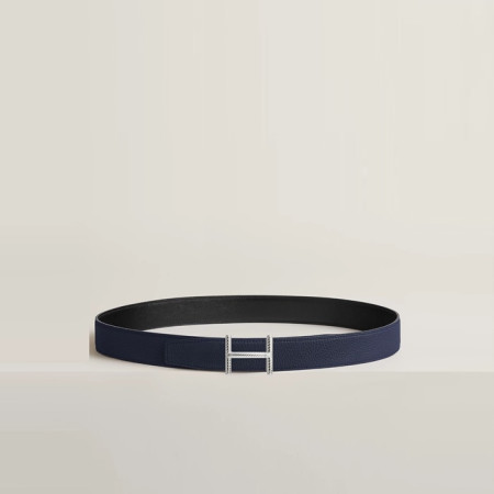 에르메스 남성 Hisseo 버클 리버서블 벨트 - Hermes Mens Hisseo Buckle Reversible Belt - bel413x