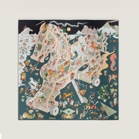 에르메스 여성 스퀘어 스카프 - Hermes Womens Square Scarf - acc5971x
