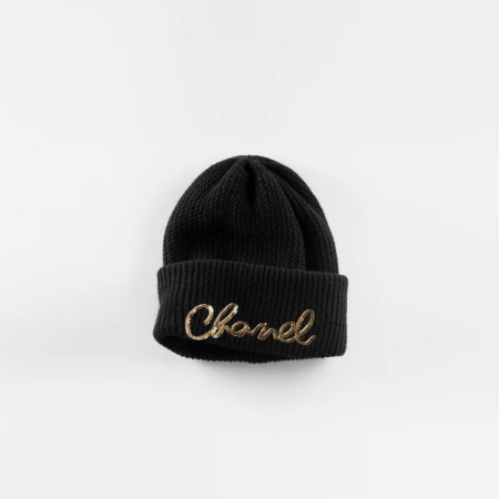 샤넬 남/녀 이니셜 비니 - Chanel Unisex Initial Beanie - acc5996x