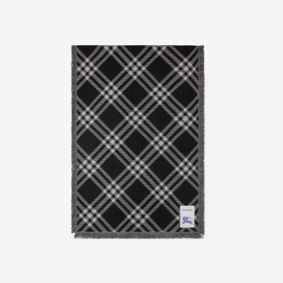 버버리 남/녀 체크 스카프 - Burberry Unisex Checked Scarf - acc5997x