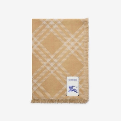 버버리 남/녀 체크 스카프 - Burberry Unisex Checked Scarf - acc5998x