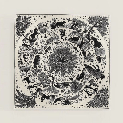 에르메스 여성 스퀘어 스카프 - Hermes Womens Square Scarf - acc6013x