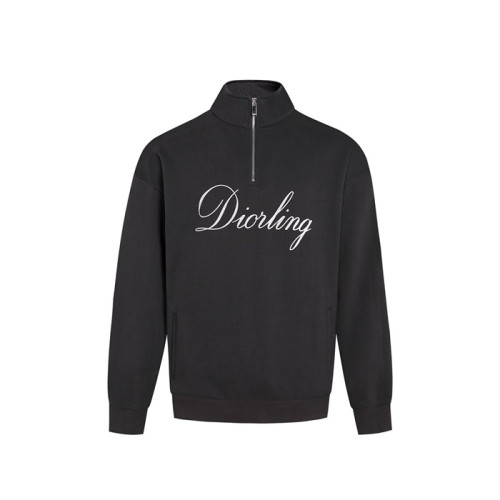 디올 남성 터틀넥 맨투맨 - Dior Mens Turtle-neck Tshirt - dic9684x