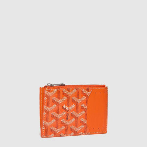 고야드 남/녀 부르봉 지퍼 카드 홀더 - Goyard Unisex Bourbon Zipper Card Holder - gow412x