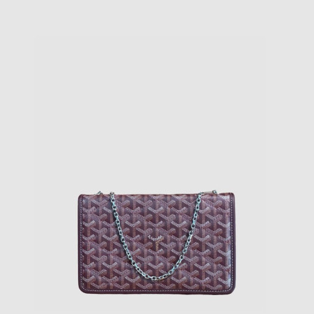 고야드 여성 화이트 알렉상드르 트로아 체인백 - Goyard Womens Alexandre Troyes Chain Bag - gob11737x