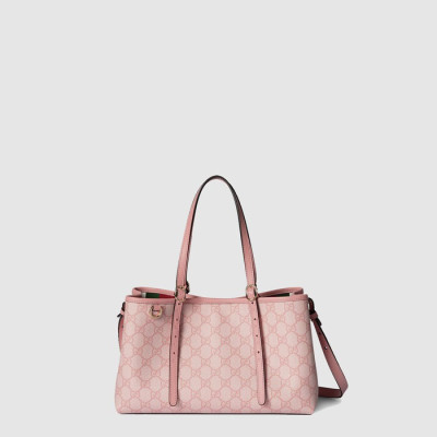 구찌 여성 GG 엠블럼 미디엄 토트백 - Gucci Womens GG Emblem Medium Tote Bag - gub11782x