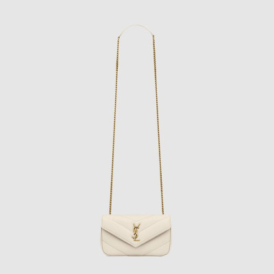 입생로랑 여성 루루 미니 푸퍼 퀄팅 체인백 - Saint Laurent Womens Loulou Puffer Bag - ysb11841x