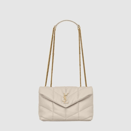 입생로랑 여성 루루 푸퍼 퀄팅 스몰 체인백 - Saint Laurent Womens Loulou Puffer Bag - ysb11843x