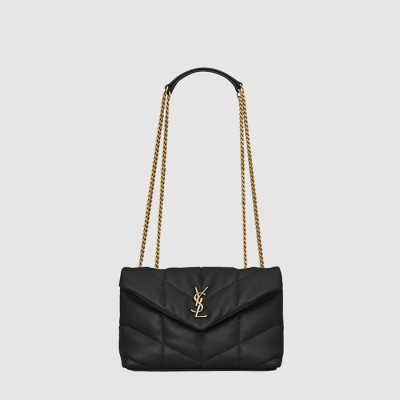 입생로랑 여성 루루 푸퍼 퀄팅 스몰 체인백 - Saint Laurent Womens Loulou Puffer Bag - ysb11847x