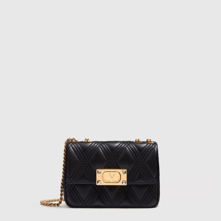발렌티노 여성 가라바니 67 퀼팅 스몰 숄더백 - Valentino Womens Garavani 67 Quilted Small Shoulder Bag - vab11947x