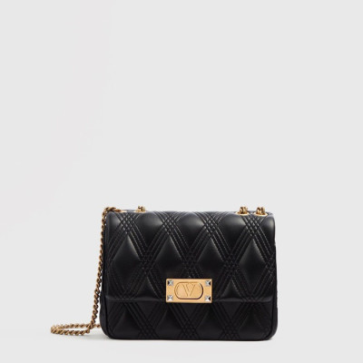 발렌티노 여성 가라바니 67 퀼팅 미디엄 숄더백 - Valentino Womens Garavani 67 Quilted Medium Shoulder Bag - vab11950x