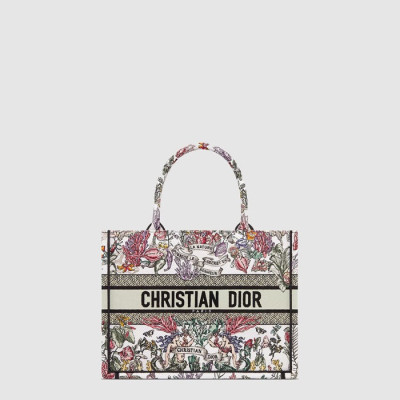 디올 여성 북토트 미디엄 백 - Dior Womens Book Tote Medium Bag - dib12003x