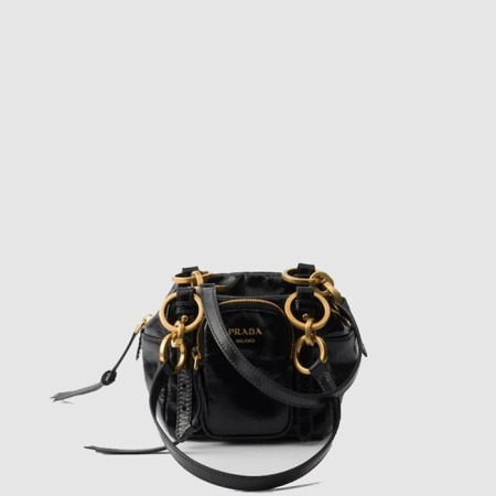 프라다 여성 댄글 탑핸들 미니 숄더백 1BB137 - Prada Womens Dangel Mini Shoulder Bag - prb12023x