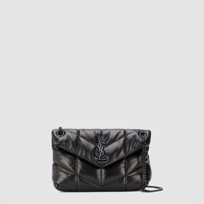 입생로랑 여성 루루 푸퍼 퀄팅 스몰 체인백 - Saint Laurent Womens Loulou Puffer Bag - ysb12056x