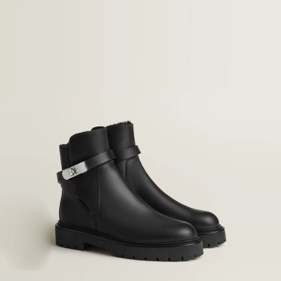 에르메스 여성 Jeff 앵클 부츠 - Hermes Womens Jeff Ankle Boots - hes8720x