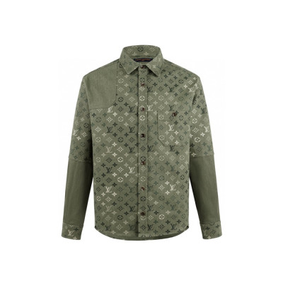 루이비통 남성 클래식 셔츠 - Louis vuitton Mens Classic Shirts - lvc9685x