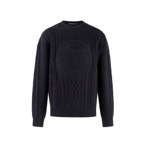 베르사체 남성 라운드 니트 - Versace Mens Round Knitwear - vec9691x