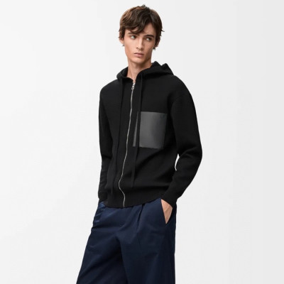 로에베 남성 집업 후드티 - Loewe Mens Zip-up Hoodie - loc9697x